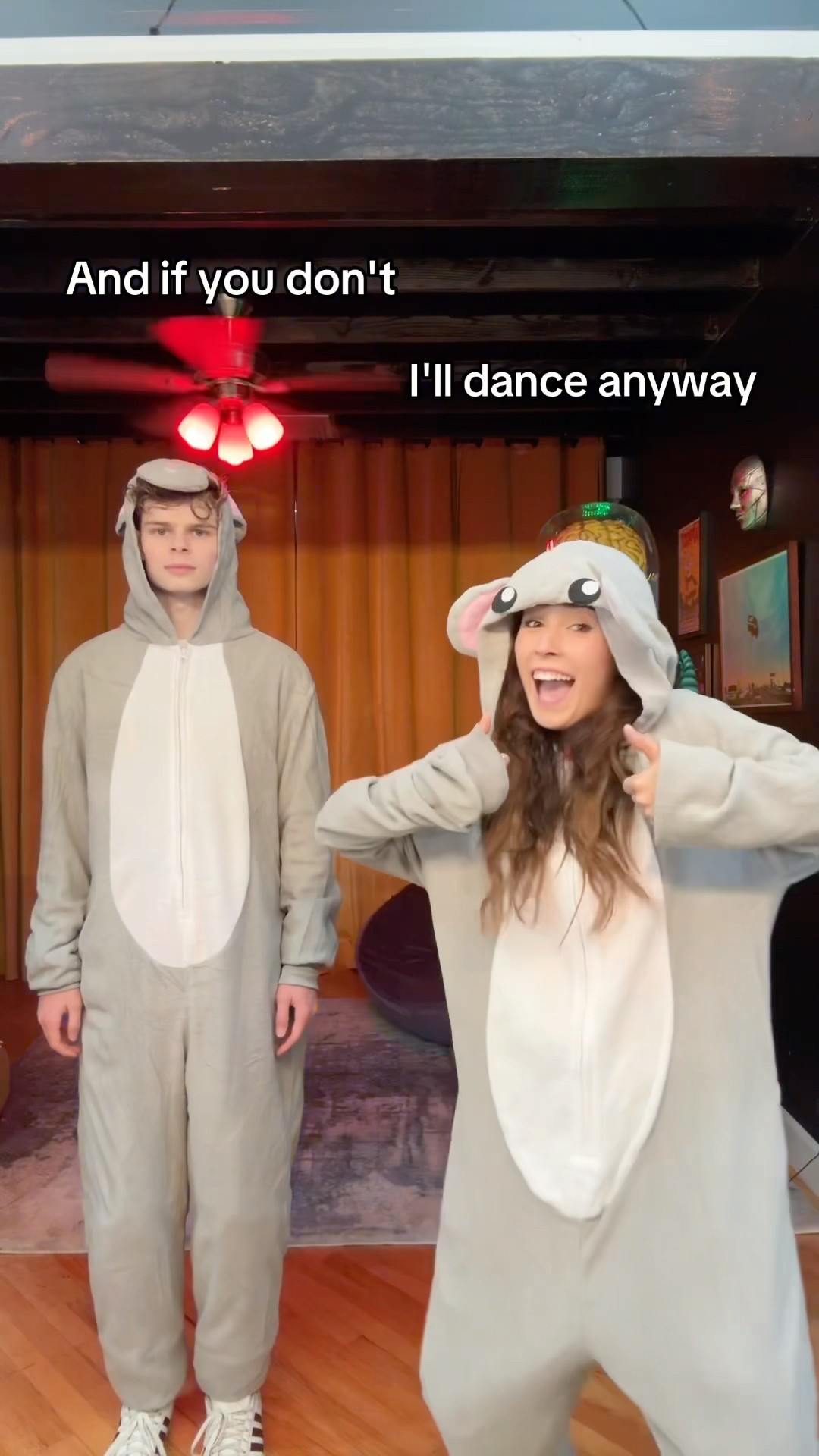 If you dance, I'll dance ? with @merrickhanna | Andra Gogan